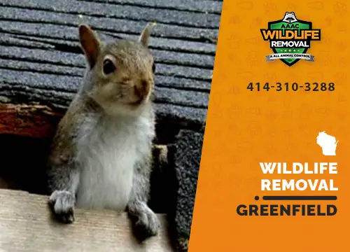 Greenfield Wildlife Removal professional removing pest animal