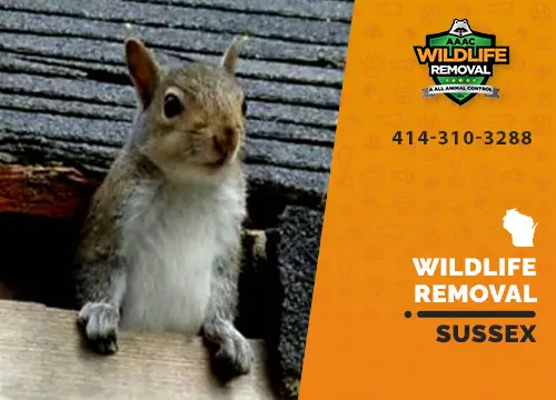Sussex Wildlife Removal professional removing pest animal